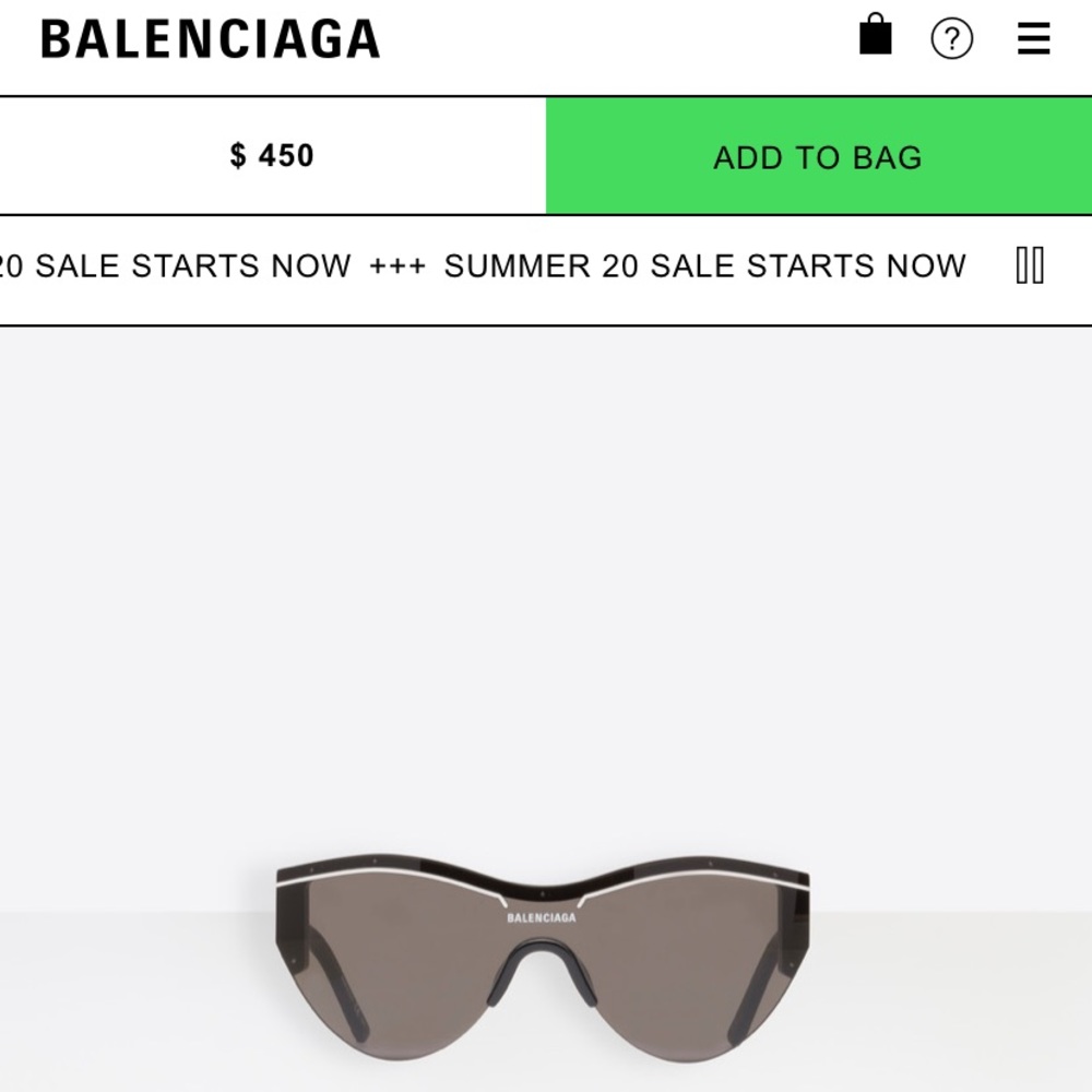 Balenciaga Ski Cat sunglasses